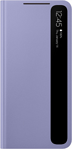 Чехол-книжка Smart Clear View Cover для Samsung S21 (фиолетовый)